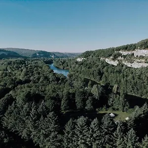 Tente de luxe Lodg'Ing Nature Camp Dordogne, Lacave (Lot)